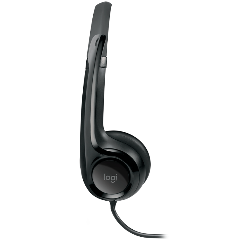 Slušalke Logitech H390, črne