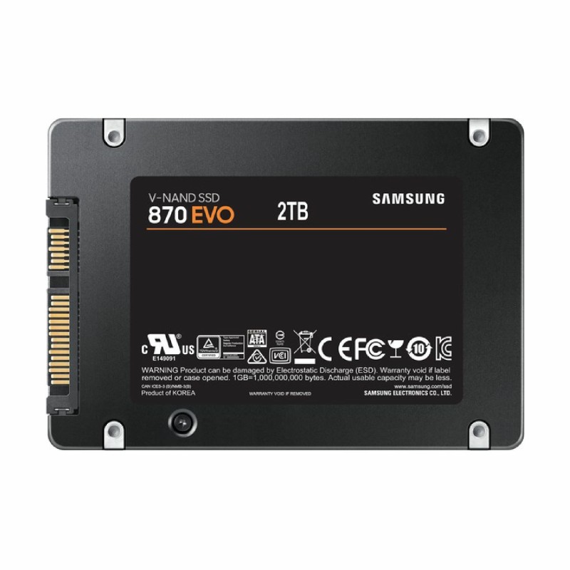 SSD disk 2TB SATA3 Samsung 870 EVO, MZ-77E2T0B/EU