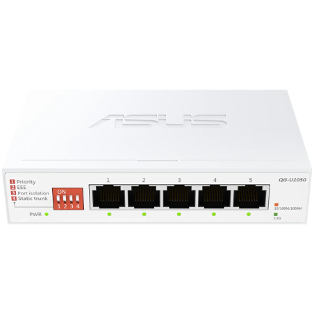 Mrežno stikalo ASUS QG-U1050, 2,5 Gb, 5-portno