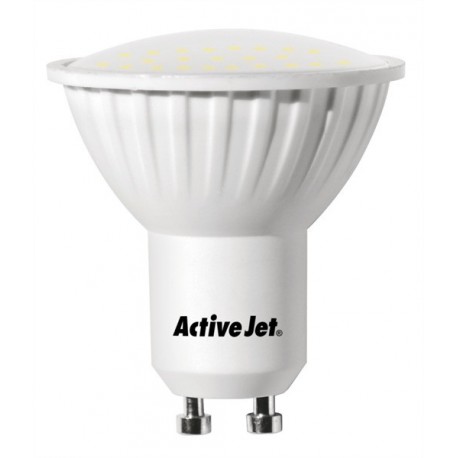 LED sijalka (žarnica) ActiveJet 5.8 W, GU10, topla svetloba (3000K)