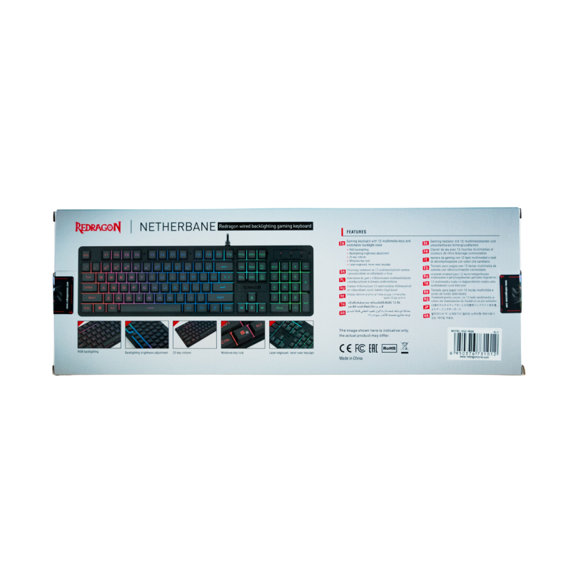 Tipkovnica Redragon Netherbane K521