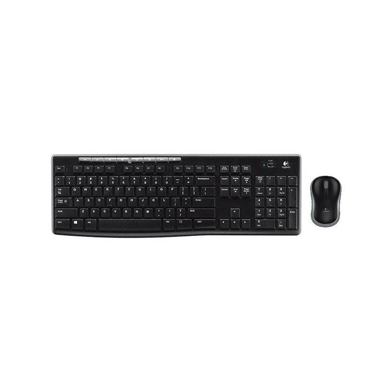 Tipkovnica in miška brezžična Logitech MK270