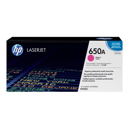 Toner HP Colour LaserJet CE273A original toner cartridge magenta standard capaci