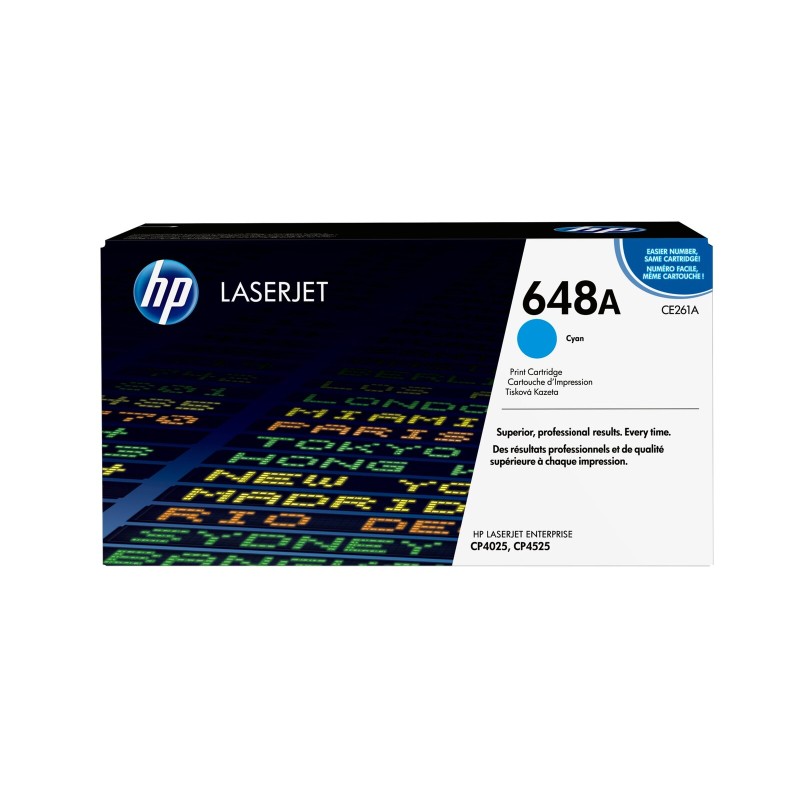 Toner HP CE261A, cyan
