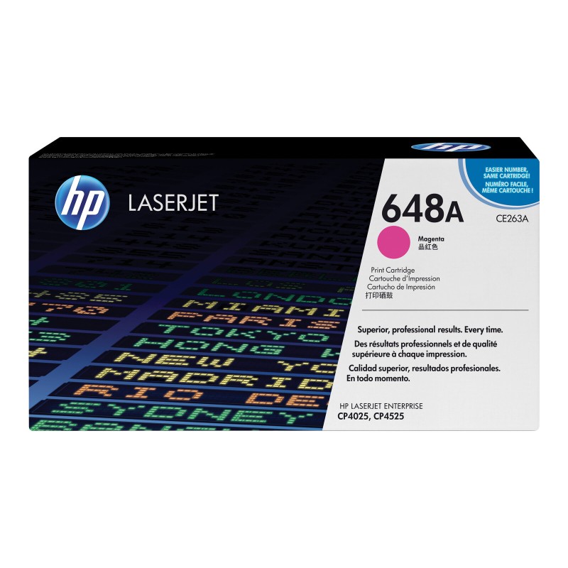 Toner HP CE263A, magenta