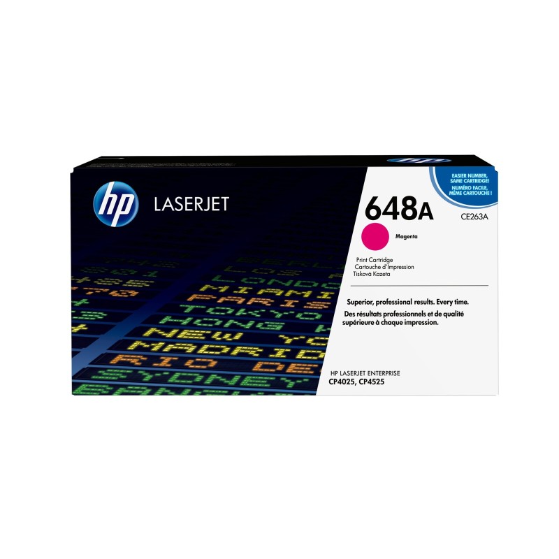Toner HP CE263A, magenta