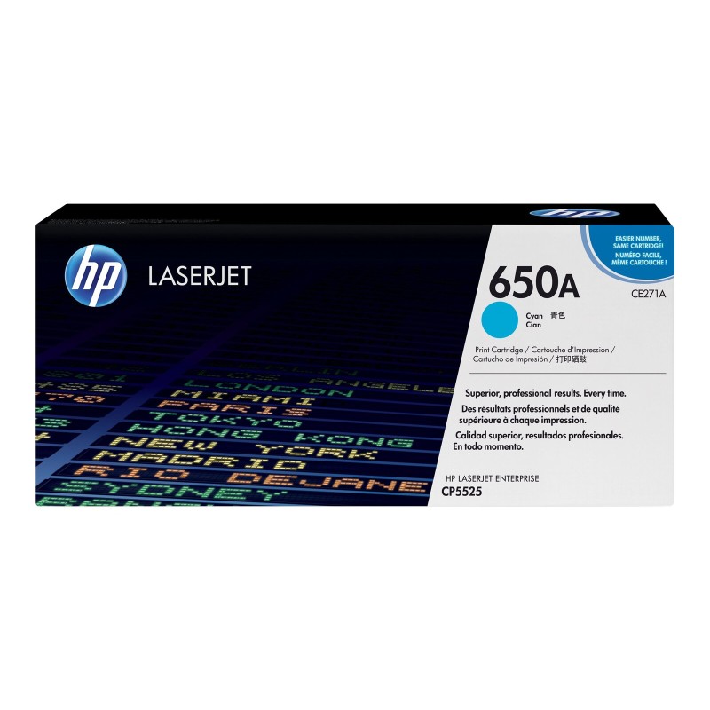 Toner HP CE271A, cyan