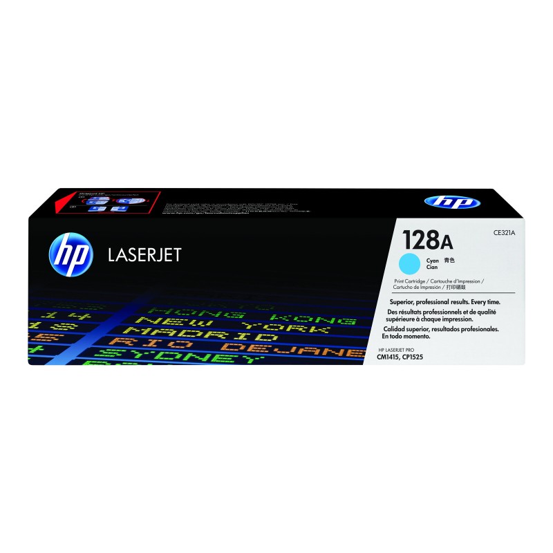 Toner HP CE321A (128A), cyan