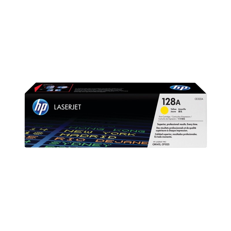 Toner HP CE322A (128A), yellow
