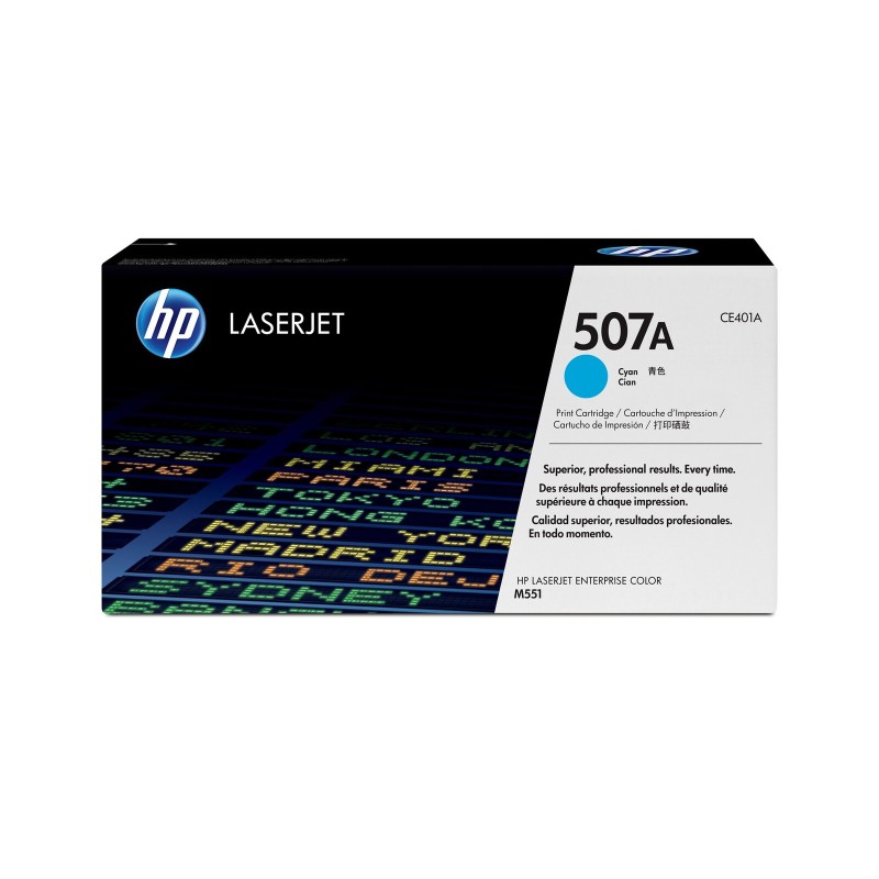Toner HP CE401A (507A), cyan