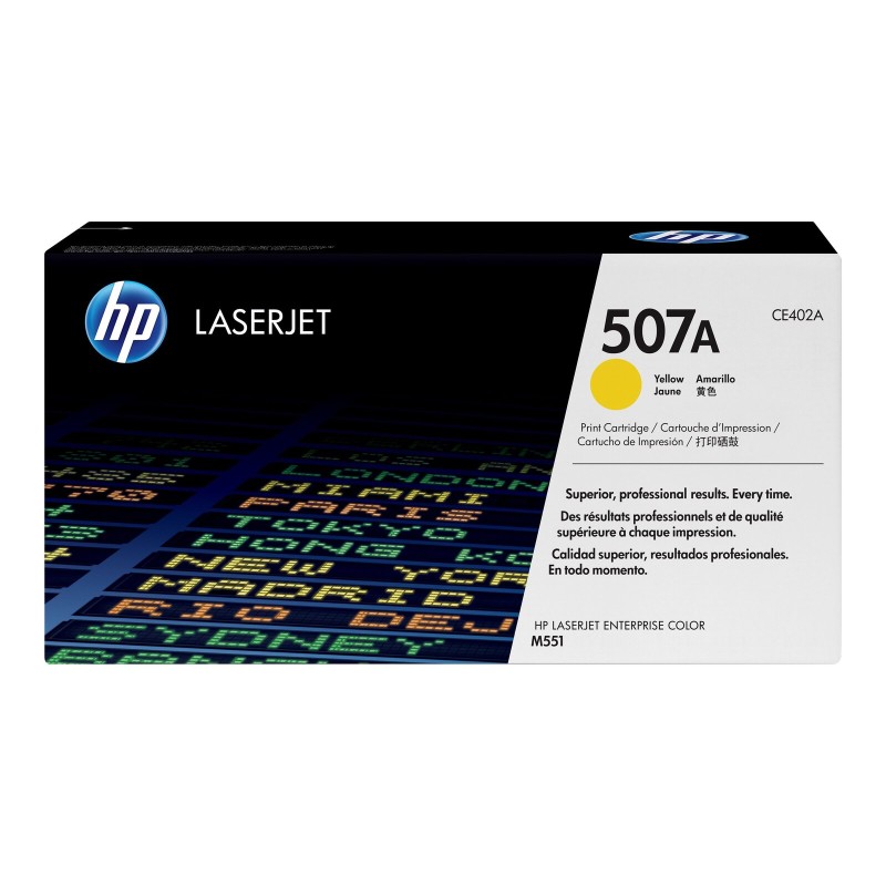 Toner HP CE402A (507A), yellow