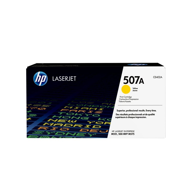 Toner HP CE402A (507A), yellow
