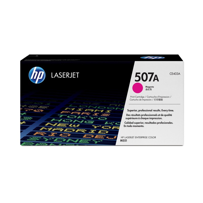 Toner HP CE403A (507A), magenta