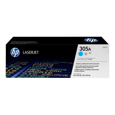 Toner HP CE411A (305A), cyan