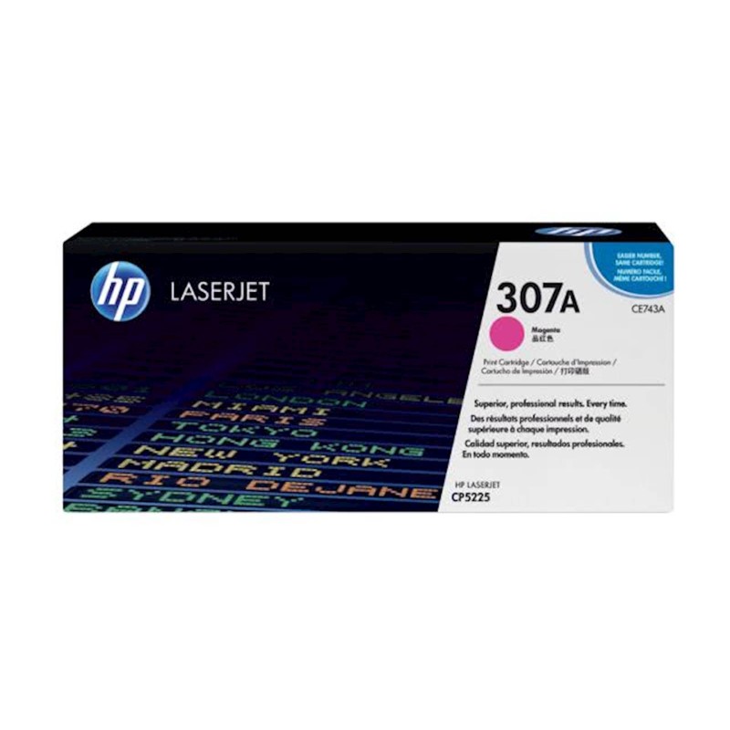Toner HP CE743A, magenta