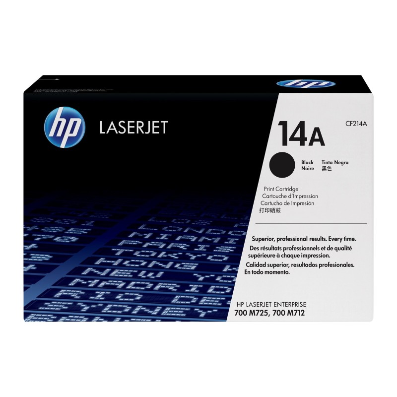 Toner HP 14A, črn, CF214A