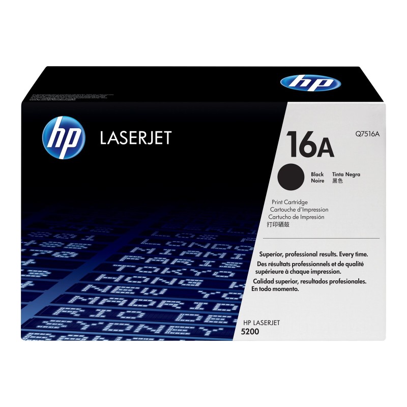 Toner HP Q7516A (16A), črn