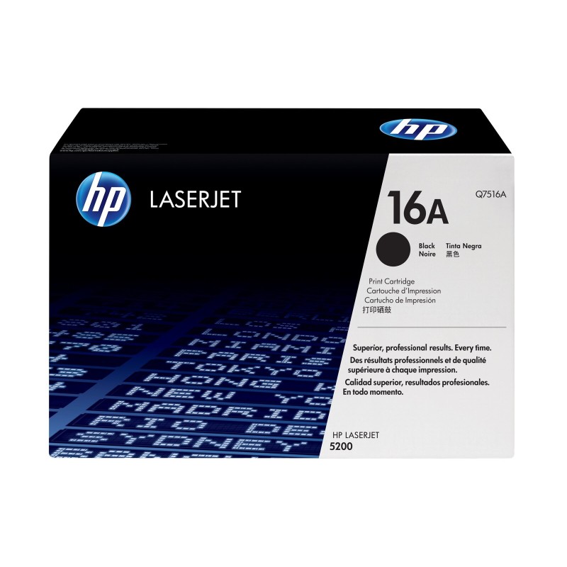 Toner HP Q7516A (16A), črn