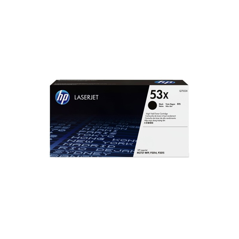 Toner HP Q7553X (53X), črn