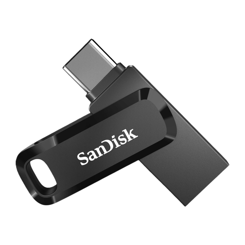 USB ključek 32GB SanDisk Ultra Dual GO, črn