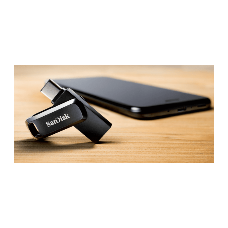 USB ključek 32GB SanDisk Ultra Dual GO, črn