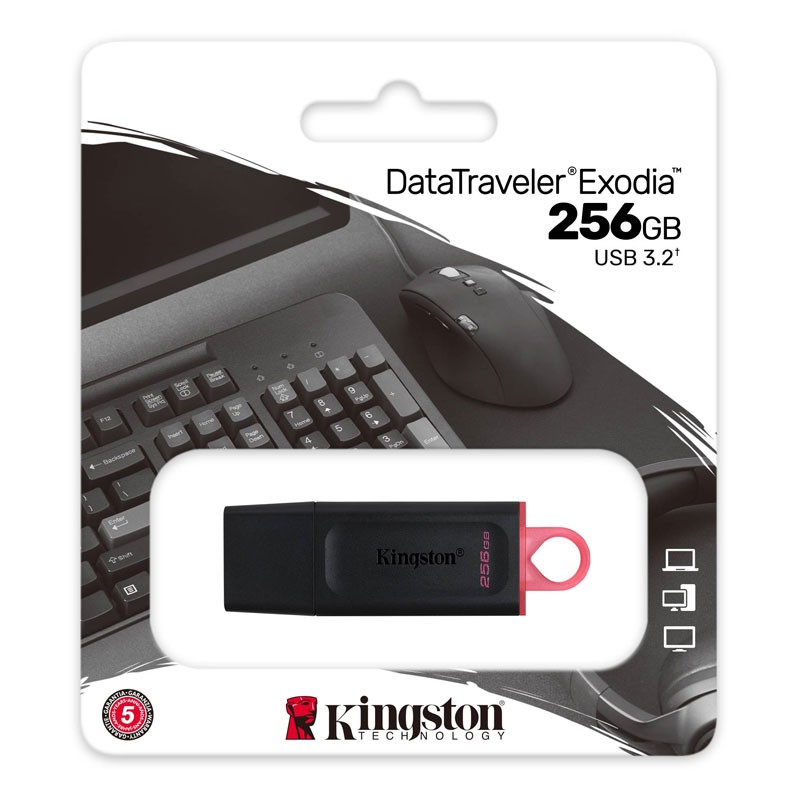 USB ključek 256GB KINGSTON DataTraveler Exodia, DTX/256GB