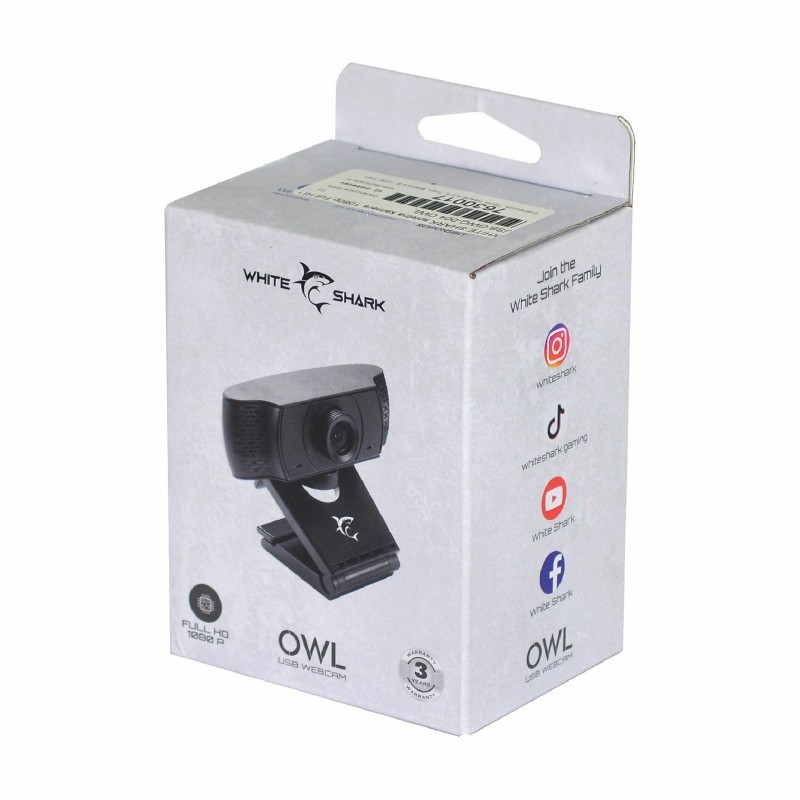 Spletna kamera WHITE SHARK 1080P Full HD USB GWC-004
