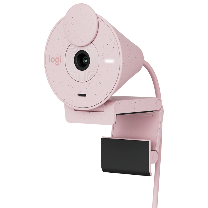 Kamera Logitech Brio 300, roza, USB