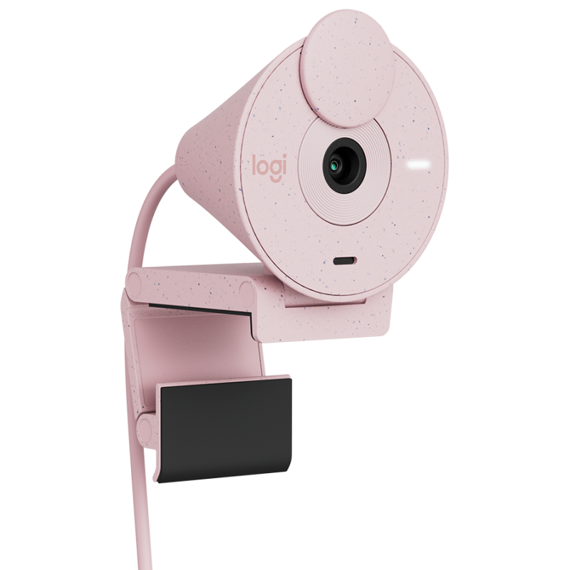 Kamera Logitech Brio 300, roza, USB