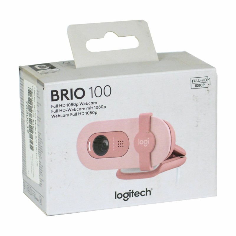 Spletna kamera LOGITECH BRIO 100, roza
