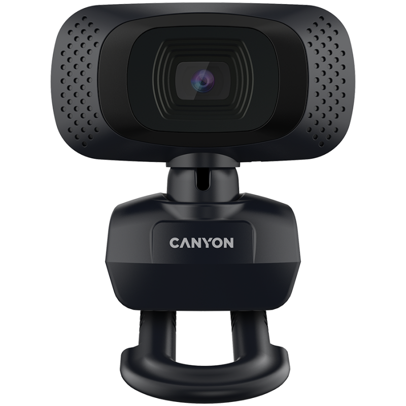 Spletna kamera CANYON C3, HD 720P, USB 2.0, črna