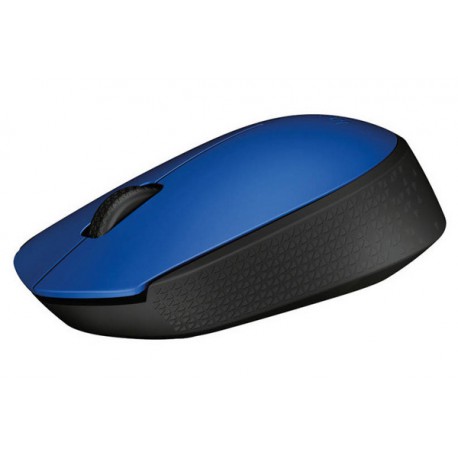 Miška za prenosnik brezžična Logitech M171, modra, 910-004640