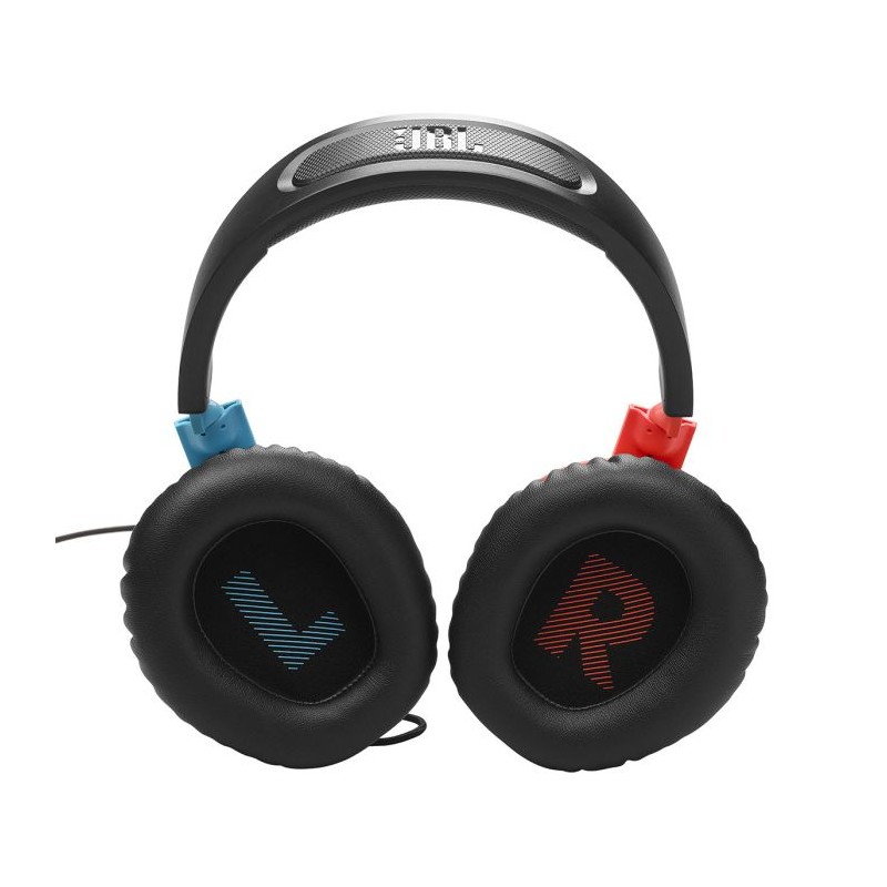 Slušalke JBL Quantum 100 Nintendo, modro-rdeče