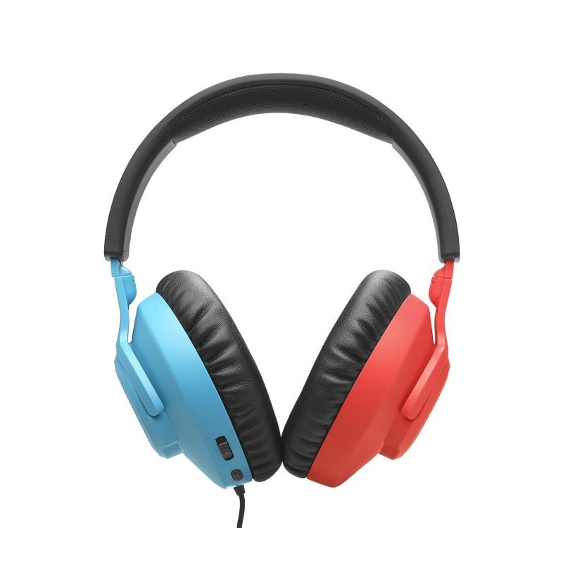 Slušalke JBL Quantum 100 Nintendo, modro-rdeče