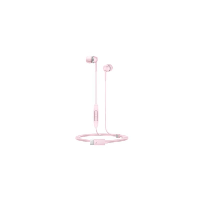 Slušalke Sennheiser CX 80U, roza