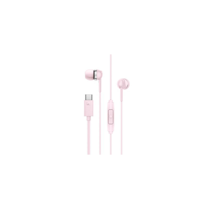 Slušalke Sennheiser CX 80U, roza