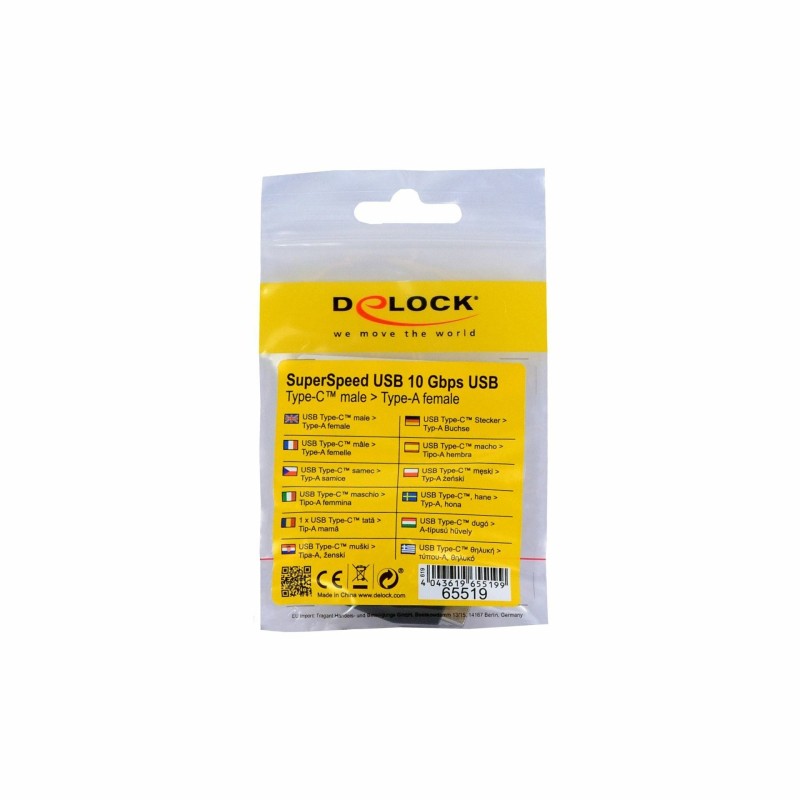 Adapter USB 3.1 Tip-C - USB-A 3.0 Ž Delock