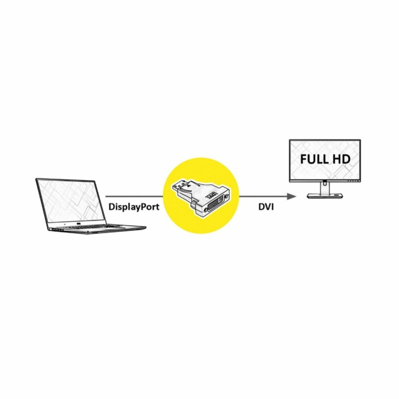 DisplayPort - DVI adapter Value