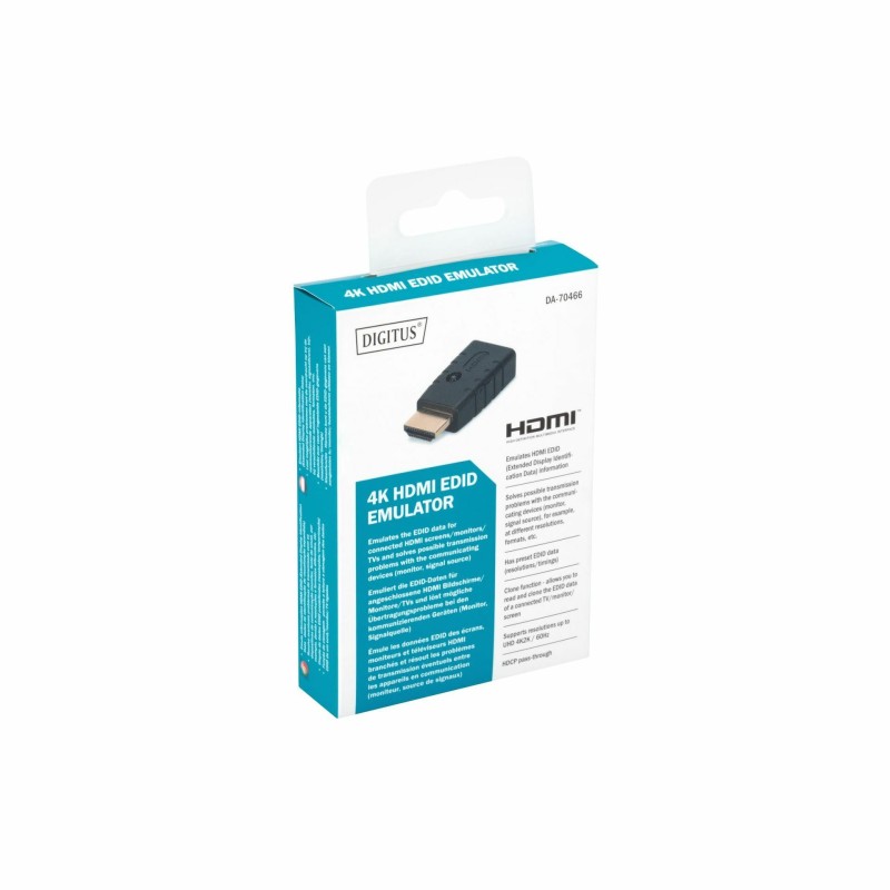 Adapter HDMI M - HDMI Ž 4K EDID Emulator Digitus 9707015