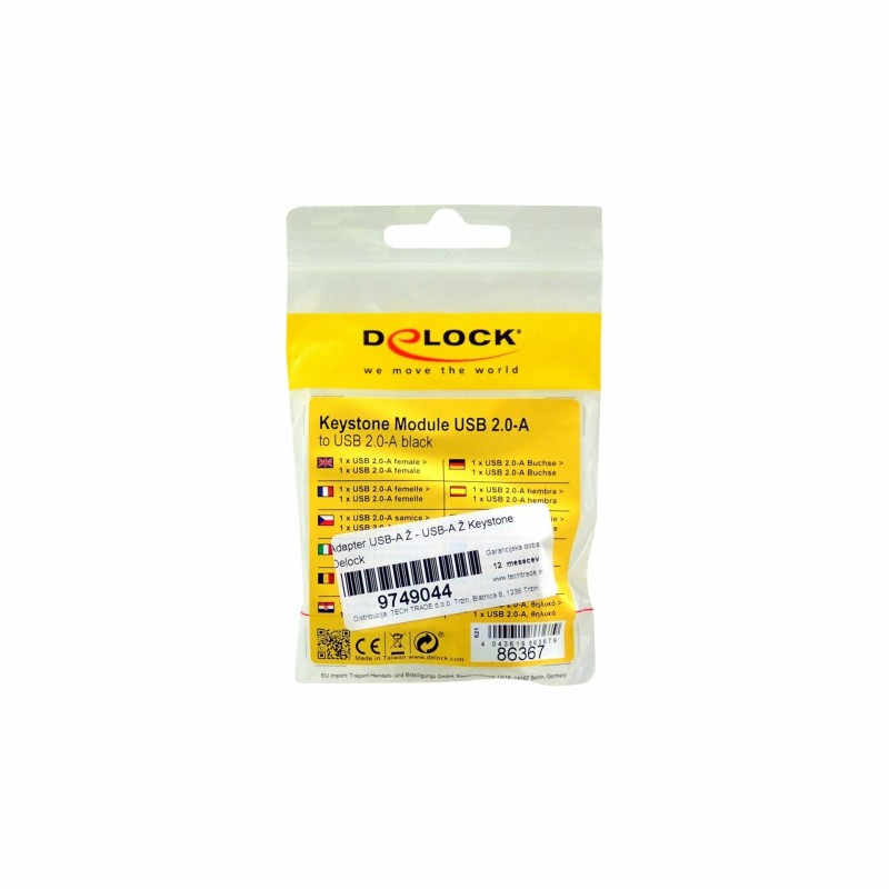 Adapter USB-A Ž - USB-A Ž Keystone Delock 9749044