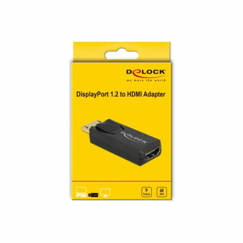 DisplayPort - HDMI adapter 4K 30Hz Delock 9704073