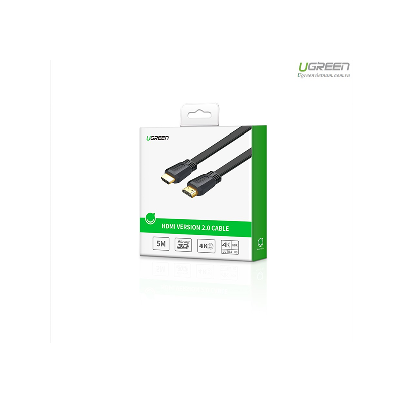 Ugreen HDMI 2.0 Flat kabel 5m, 50821