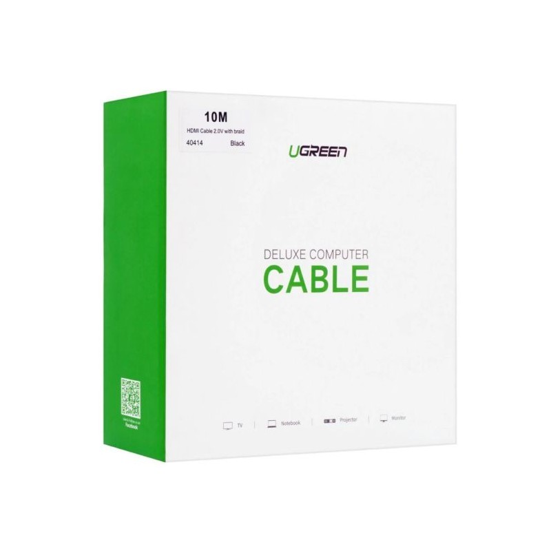 Ugreen HDMI M na M kabel v1.4 10m, 40414