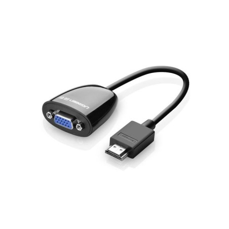 Ugreen HDMI na VGA adapter črn, 40253