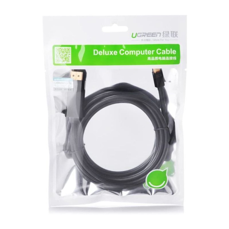 Ugreen kabel Mini DP na HDMI 4K 1,5m, 20848