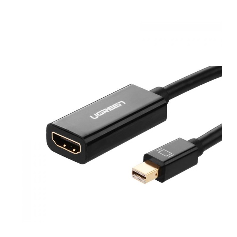 Ugreen Mini DisplayPort na HDMI (Ž) adapter črn, 10461