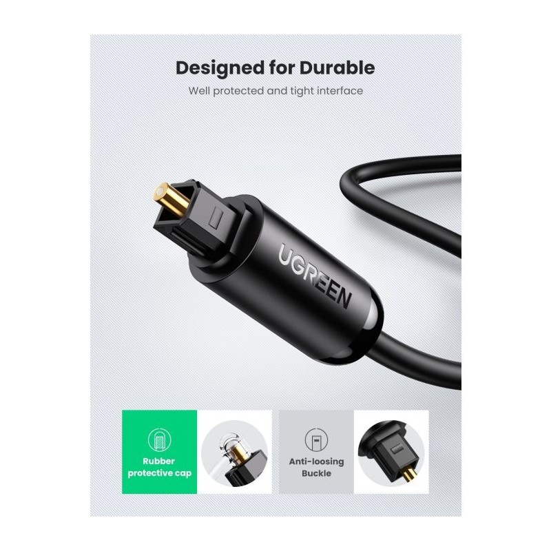 Ugreen Toslink optični kabel 3 m, 70893