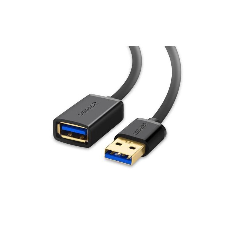 Ugreen USB 3.0 podaljšek (M na Ž) črn 1.5 m, 30126