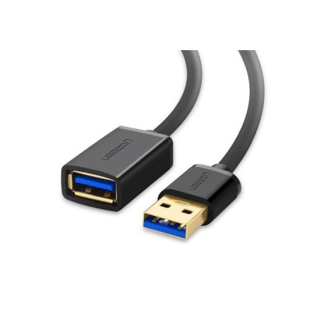 Ugreen USB 3.0 podaljšek (M na Ž) črn 1.5 m, 30126