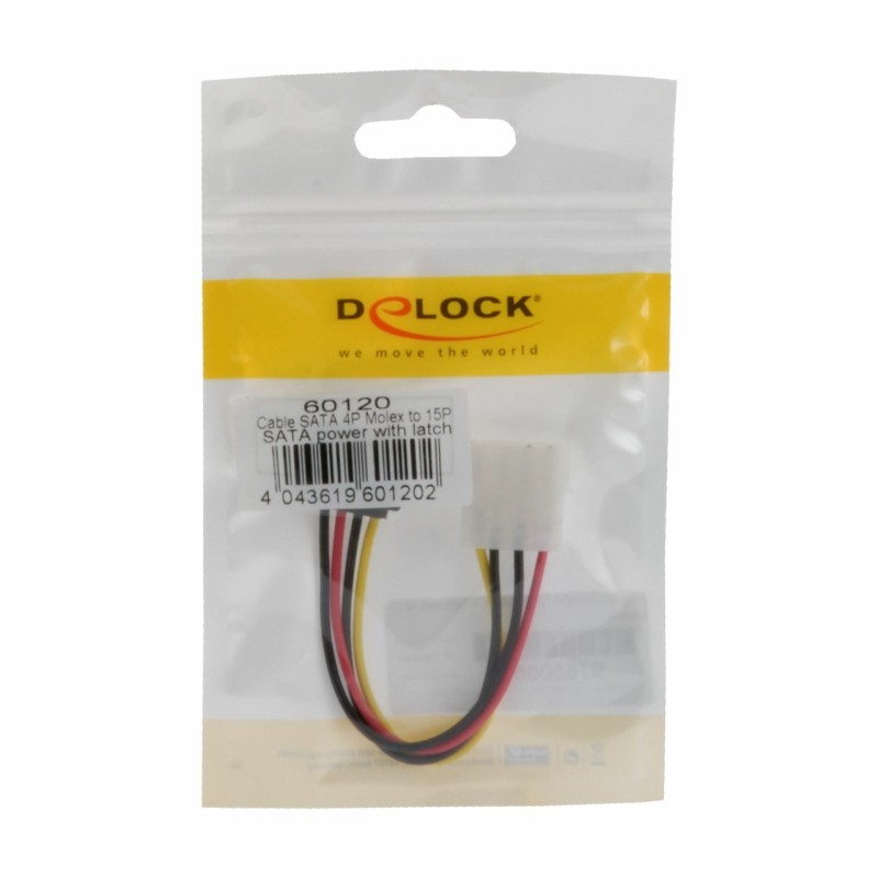 Adapter SATA + 1x Molex M Delock 9765006